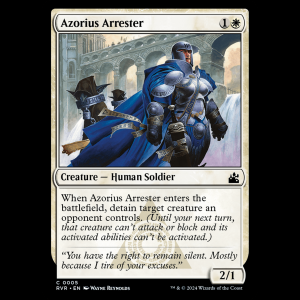 MTG Azorius Arrester Ravnica Remastered