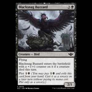 MTG Blacksnag Buzzard Outlaws of Thunder Junction