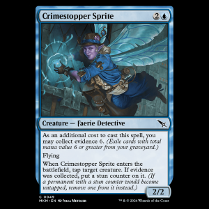 MTG Crimestopper Sprite Murders at Karlov Manor