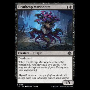 MTG Deathcap Marionette The Lost Caverns of Ixalan