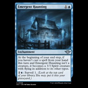 MTG Emergent Haunting Outlaws of Thunder Junction