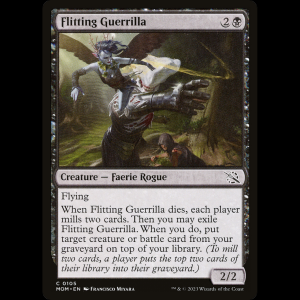 MTG Flitting Guerrilla March of the Machine mom#105