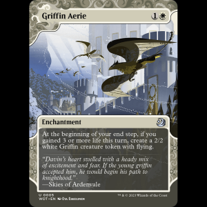 MTG Griffin Aerie Wilds of Eldraine: Enchanting Tales