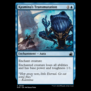 MTG Kasmina's Transmutation Ravnica Remastered - FOIL rvr#46