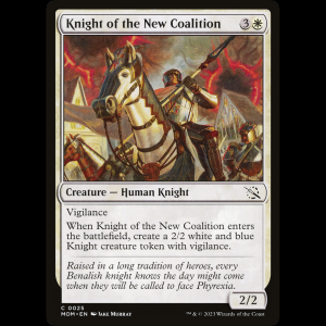 MTG Knight of the New Coalition March of the Machine mom#25