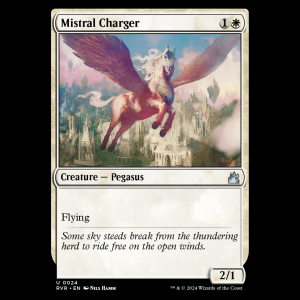 MTG Mistral Charger Ravnica Remastered - FOIL