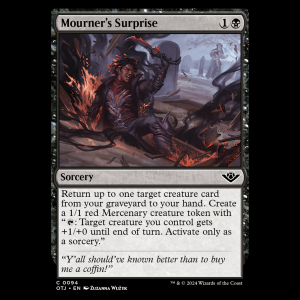 MTG Sorpresa del doliente (Mourner's Surprise) Outlaws of Thunder Junction