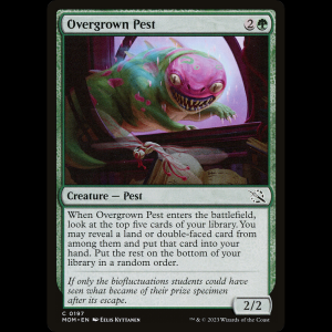 MTG Overgrown Pest March of the Machine mom#197