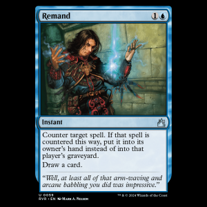 MTG Remand Ravnica Remastered  rvr#59