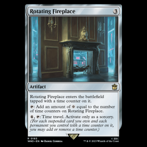 MTG Rotating Fireplace Doctor Who who#183