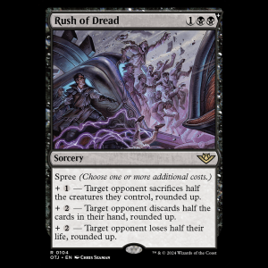 MTG Rush of Dread Outlaws of Thunder Junction otj#104