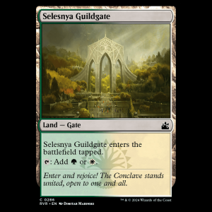 MTG Selesnya Guildgate Ravnica Remastered rvr#286