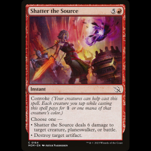MTG Shatter the Source March of the Machine mom#164