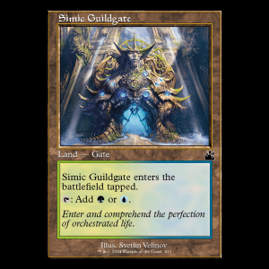 MTG Simic Guildgate Ravnica Remastered rvr#411