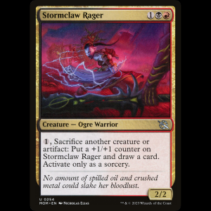 MTG Stormclaw Rager March of the Machine mom#254