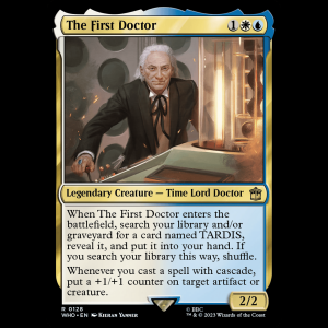 MTG The First Doctor Doctor Who - FOIL who#128
