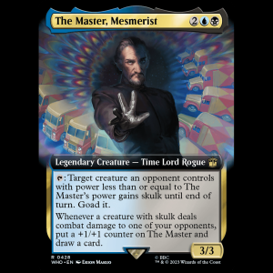 MTG The Master, Mesmerist Doctor Who who#428