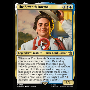 MTG The Seventh Doctor Doctor Who - FOIL who#763
