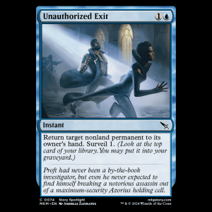 MTG Unauthorized Exit Murders at Karlov Manor - FOIL