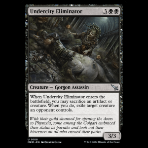 MTG Undercity Eliminator Murders at Karlov Manor - FOIL mkm#108