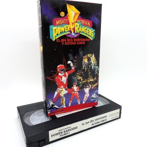 Power Rangers VHS El Dia del Vertedero Altura Cinco