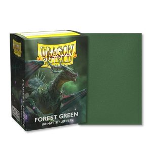 Dragon Shield Forest Green Matte 100 Sleeves