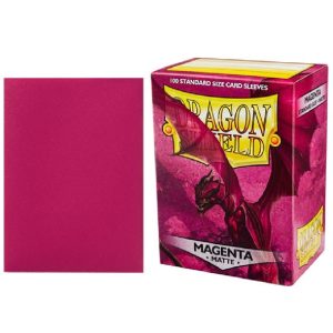 Dragon Shield Magenta Matte 100 Sleeves