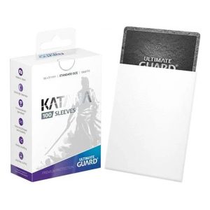 Katana Ultima Guard 100 Sleeves White Standard Size