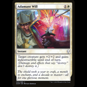 MTG Adamant Will Dominaria dom#2