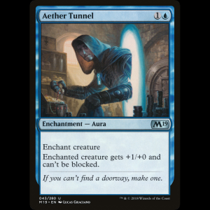 MTG Túnel de éter (Aether Tunnel) Core Set 2019 m19#43