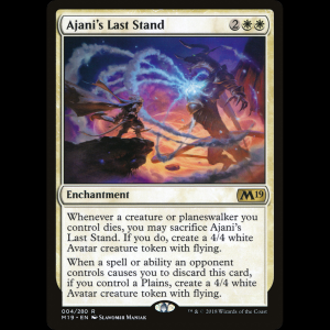 MTG Ajani's Last Stand Core Set 2019 m19#4