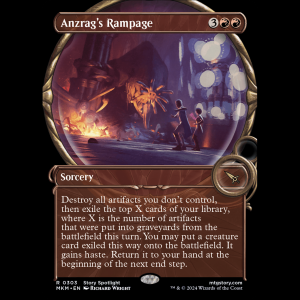 MTG Anzrag's Rampage Murders at Karlov Manor mkm#303