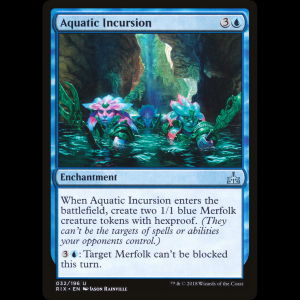 MTG Aquatic Incursion Rivals of Ixalan - FOIL rix#32