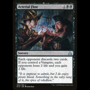 MTG Arterial Flow Rivals of Ixalan rix#62