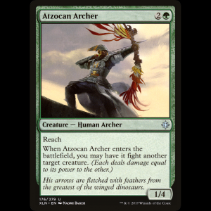 MTG Atzocan Archer Ixalan xln#176