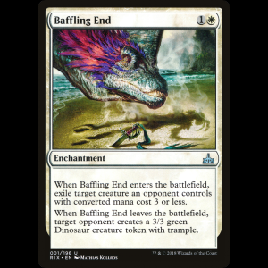 MTG Baffling End Rivals of Ixalan rix#1