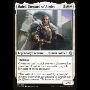 MTG Baird, Steward of Argive Dominaria dom#4