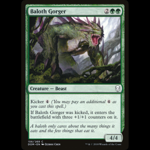 MTG Baloth Gorger Dominaria dom#156