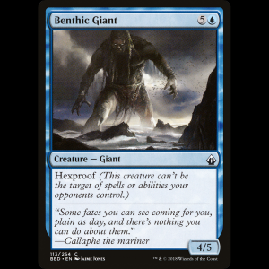 MTG Benthic Giant Battlebond bbd#113