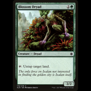 MTG Blossom Dryad Ixalan xln#178