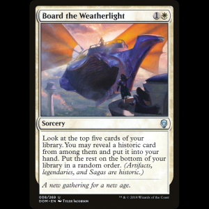 MTG Board the Weatherlight Dominaria dom#8