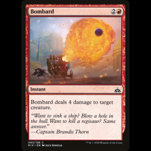 MTG Bombard Rivals of Ixalan rix#93