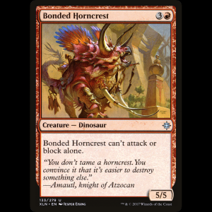 MTG Bonded Horncrest Ixalan xln#133