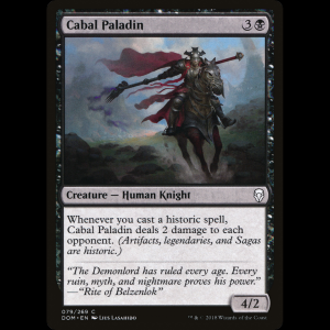 MTG Cabal Paladin Dominaria dom#79