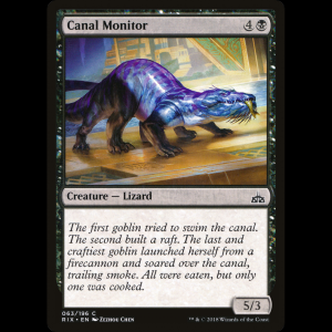 MTG Canal Monitor Rivals of Ixalan rix#63