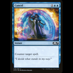 MTG Cancel Core Set 2019 m19#48