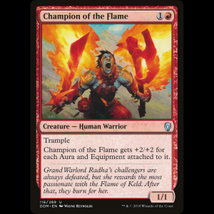 MTG Champion of the Flame Dominaria dom#116