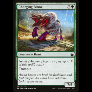 MTG Charging Binox Battlebond bbd#66