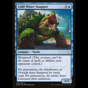 MTG Cold-Water Snapper Dominaria dom#48