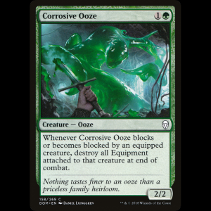 MTG Corrosive Ooze Dominaria dom#158